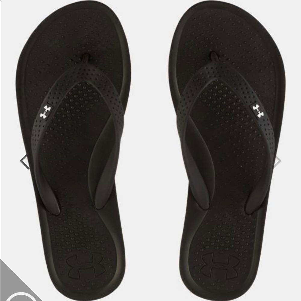 Under Armour flip flops